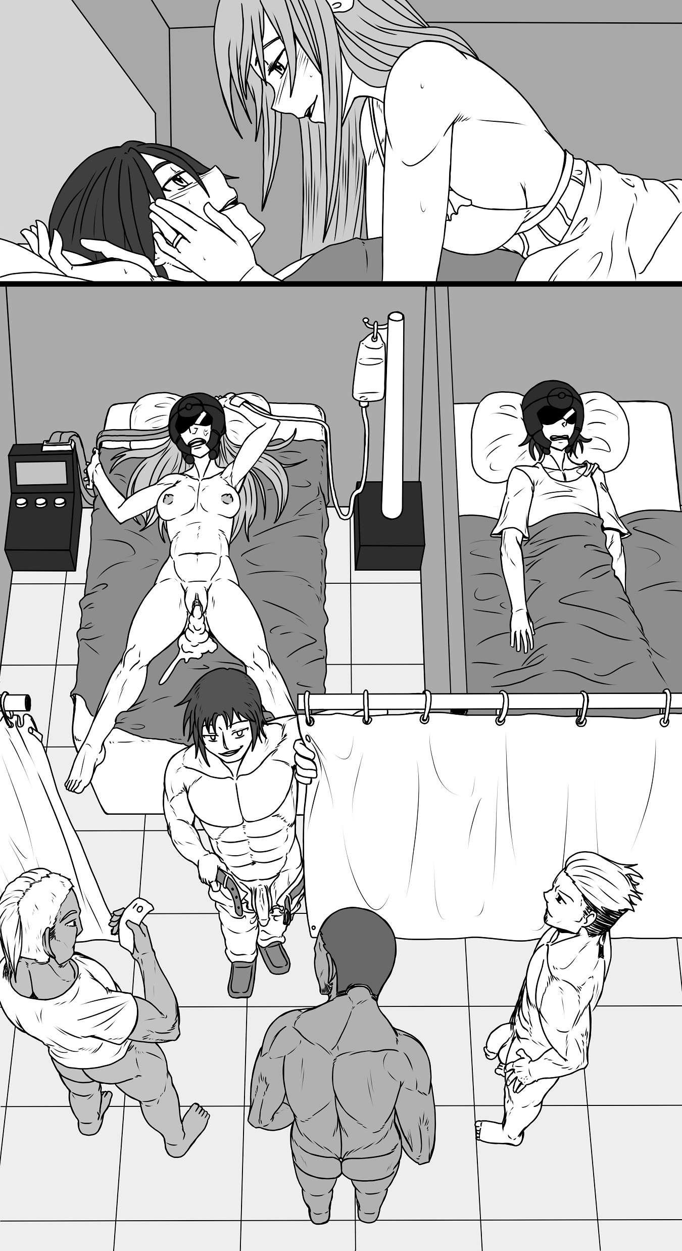 cuckold, cum, cum in pussy, cum inside, female, kiahl, kirigaya kazuto, kirito, lobsterkiahl, netorare, ntr, public use, pussy, sleeping, sword art online, yuuki asuna