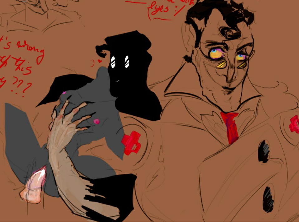 ambiguous_pov cum cum_in_pussy cum_inside eldritch_horror faceless_female female_penetrated finger_claws larger_male medic medic_(team_fortress_2) penis penis_in_pussy pink_nipples reading_glasses red_cross simple_background simple_shading small_breasts smaller_female team_fortress_2 tf2 tie vaginal_penetration valve valve_(company)