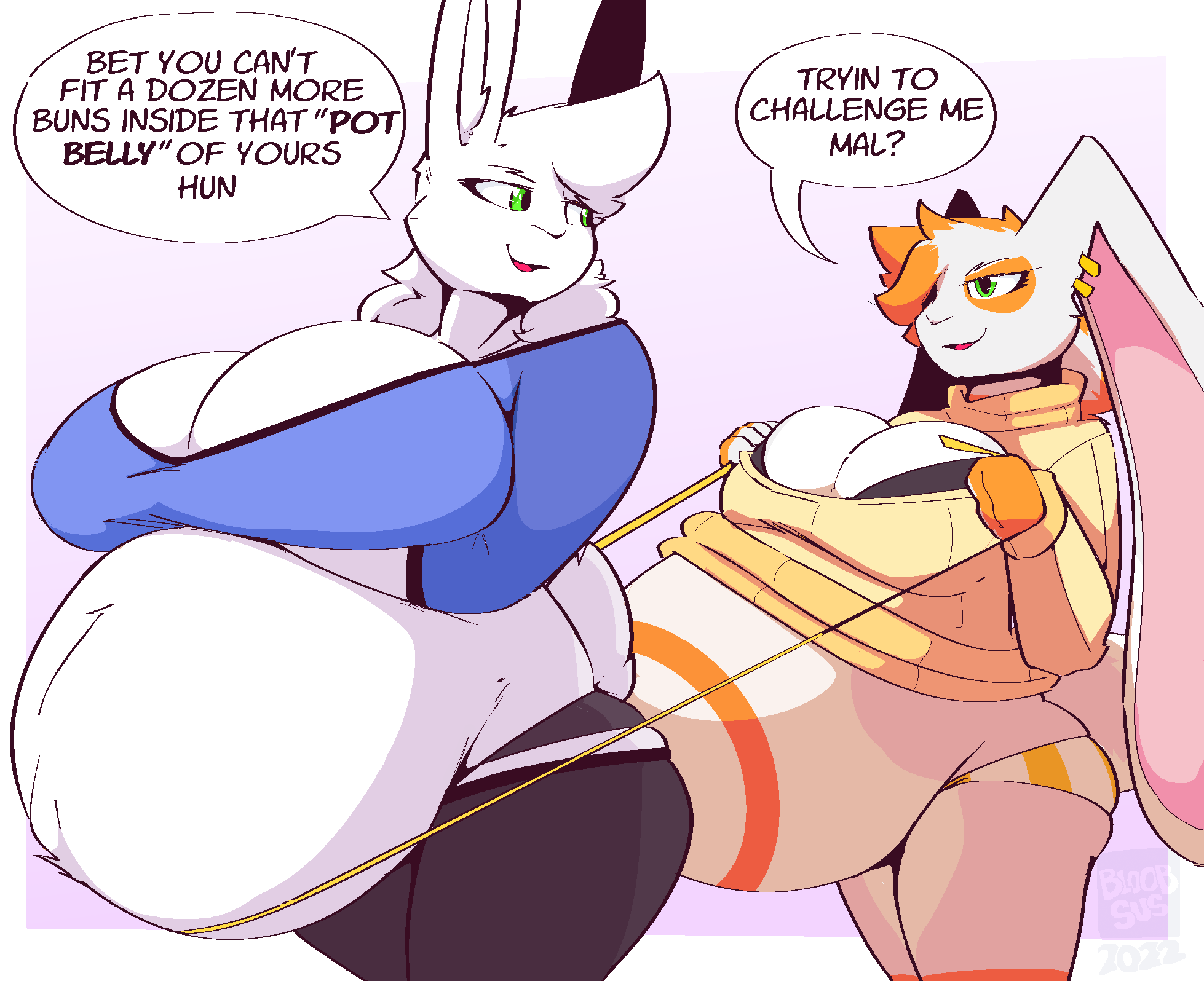 big breasts, bloobiesus, breasts, female, furry, pregnant, ready to pop, tagme