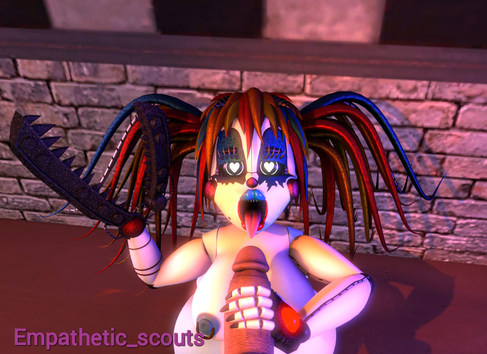 3d baby_(fnafsl) circus_baby circus_baby_(fnaf) five_nights_at_freddy's five_nights_at_freddy's:_sister_location fnaf freddy_fazbear's_pizzeria_simulator hand_on_penis heart-shaped_pupils messy_hair penis pierced_nipples png pov rckke render robot_humanoid scrap_baby scrap_baby_(fnaf) scrap_baby_(rckke) sister_location straight tongue_out