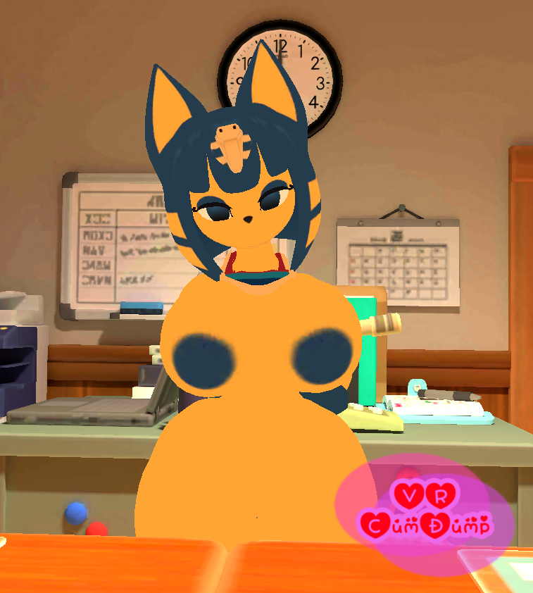 2022 3d 3d_(artwork) 3d_model animal_crossing ankha ankha_(animal_crossing) ankha_(hazeker) big_breasts breasts closed_eyes doubutsu_no_mori exposed_breasts exposed_pussy female female_only hands_behind_head hazeker nairu_(doubutsu_no_mori) nintendo nipples no_bra no_panties nude nude_female self_upload tongue_out vr_cumdump vrchat vrchat_avatar vrchat_media vrchat_model