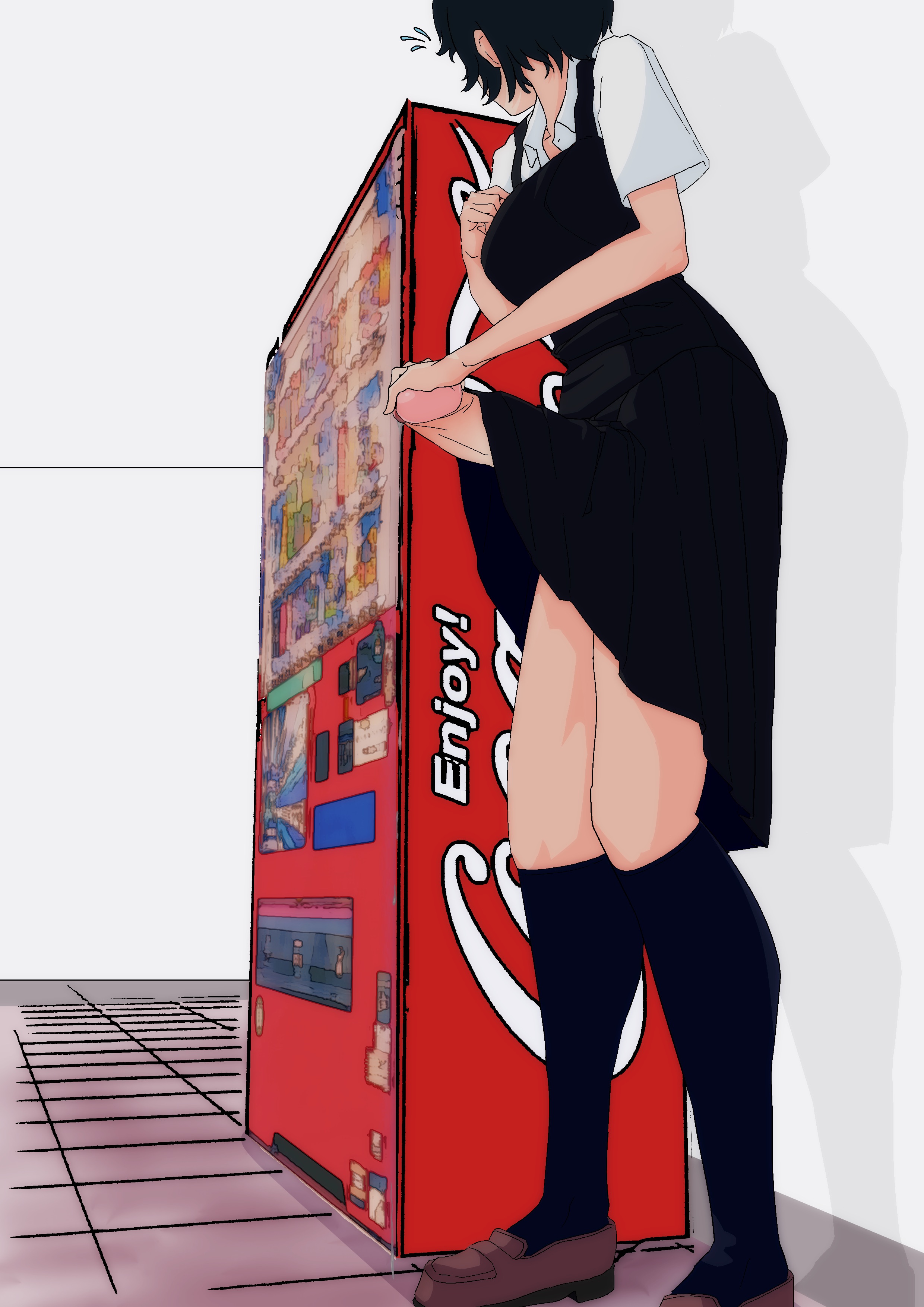 1futa, big penis, breasts, clothed, clothing, erect penis, erection, erection under clothes, erection under skirt, female, futa giantess, futa only, futanari, giant futa, giantess, huge cock, human, ineffective clothing, intersex, large female, light skin, light-skinned futa, macro futa, mini giantess, mostly clothed, penis, skirt, solo, standing, tenting, tin64702539