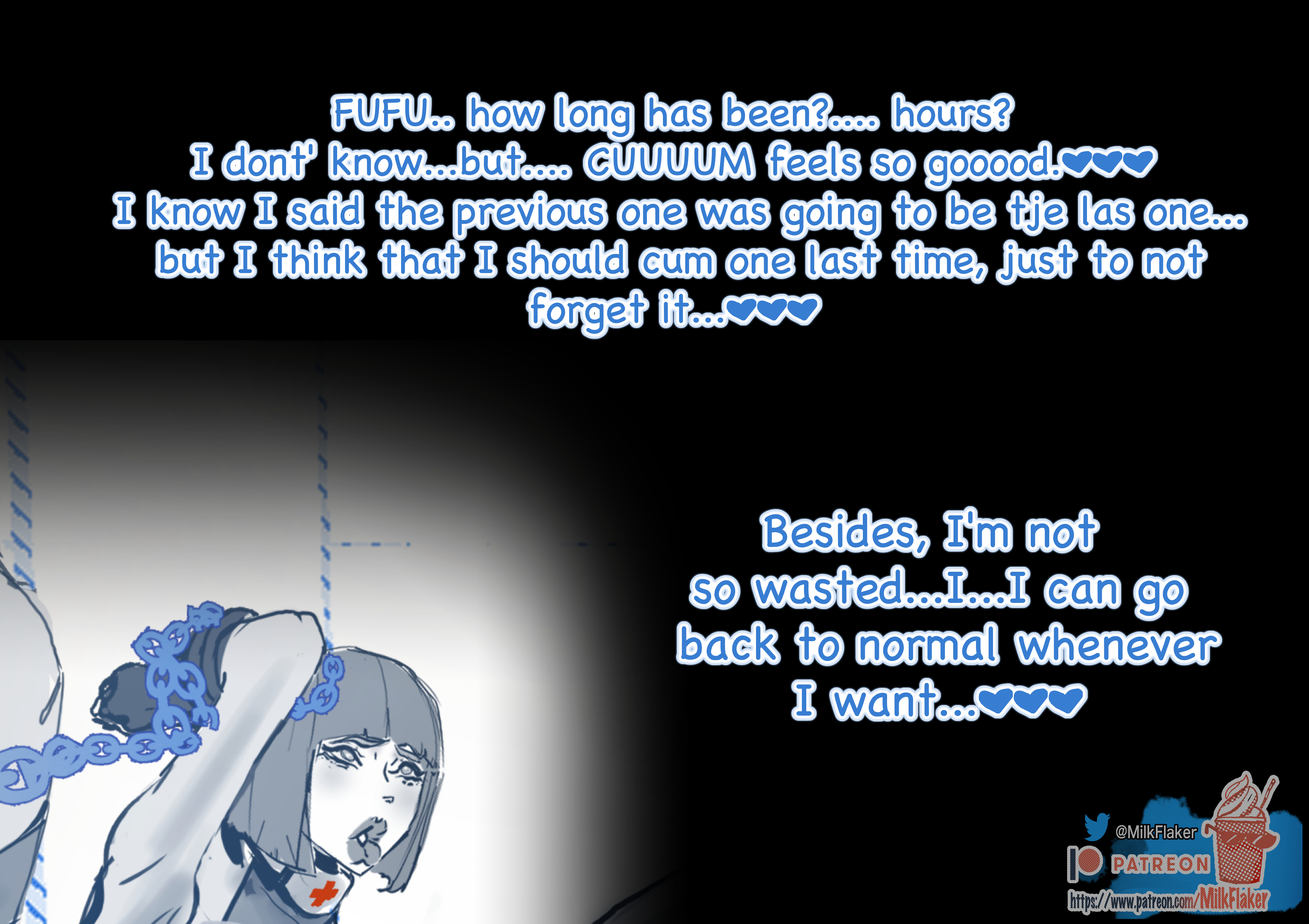1futa, anal sex, artificial vagina, ass, balls, big balls, big breasts, big penis, bodysuit, breasts, breeding mount, centaur, clothed, clothing, comic, comic page, curvy, dialogue, duo, ejaculation, english, english text, erection, female, futa only, futanari, futasub, genital expansion, genital growth, genital growth (enlargement), hips, huge ass, huge balls, huge breasts, human, hyper, implied futa, intersex, large breasts, large penis, leg grab, legs over headsmelly, light skin, light-skinned female, massive breasts, masturbation, milk flaker, milking, milking machine, mounting, multiple penises, nipple piercing, nipples, penis, penis expansion, penis growth, penis growth (enlargement), penis milking, piercing, reverse suspended congress, sci-fi, science fiction, sex, size difference, smegma, smell, smellcondom, smelly, smelly cock, solo, taur, testicles, text, text bubble, thick, thick cum, thick penis, thick thighs, thighs, uncensored, used condom, veiny balls, veiny penis, veiny testicles, venis, voluptuous, wide, yellow cum