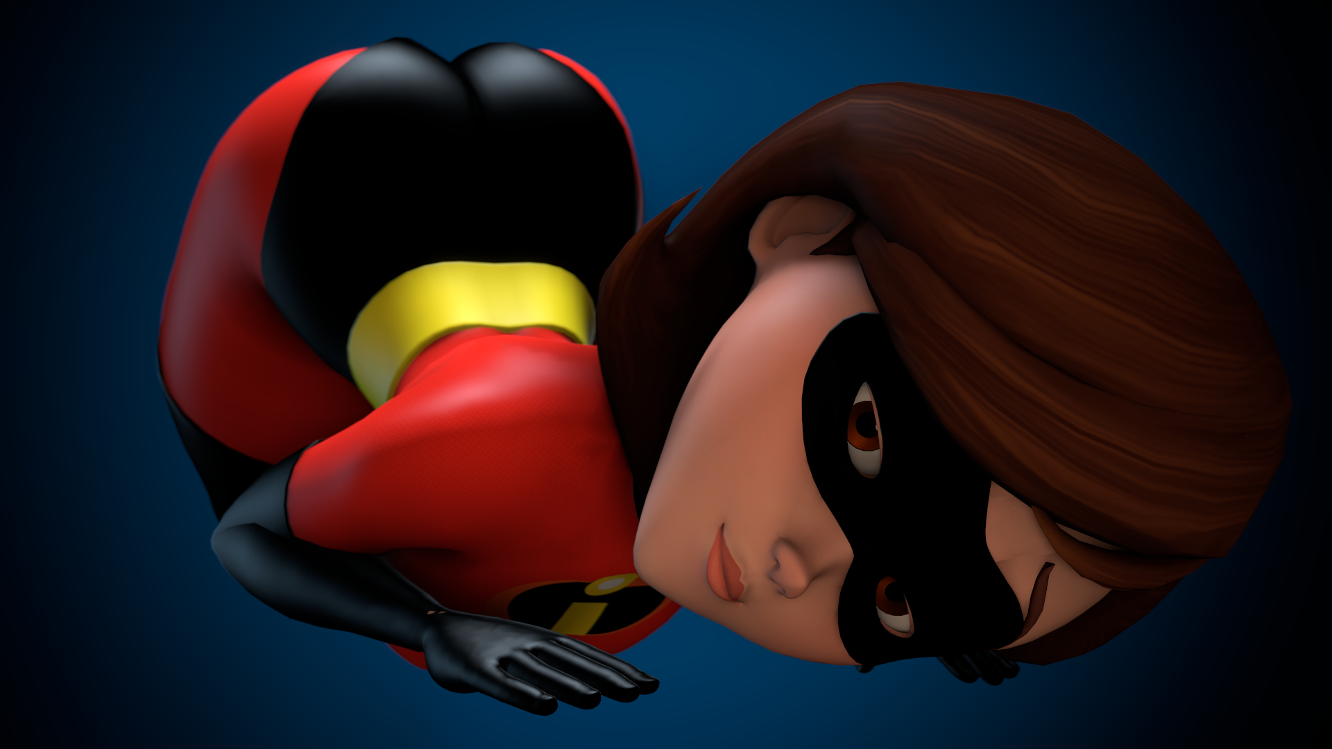 1girls, 3d, ass, bent over, big ass, disney, elastigirl, female, helen parr, large ass, milf, pixar, presenting, smitty34, smooth skin, solo, source filmmaker, superheroine, the incredibles
