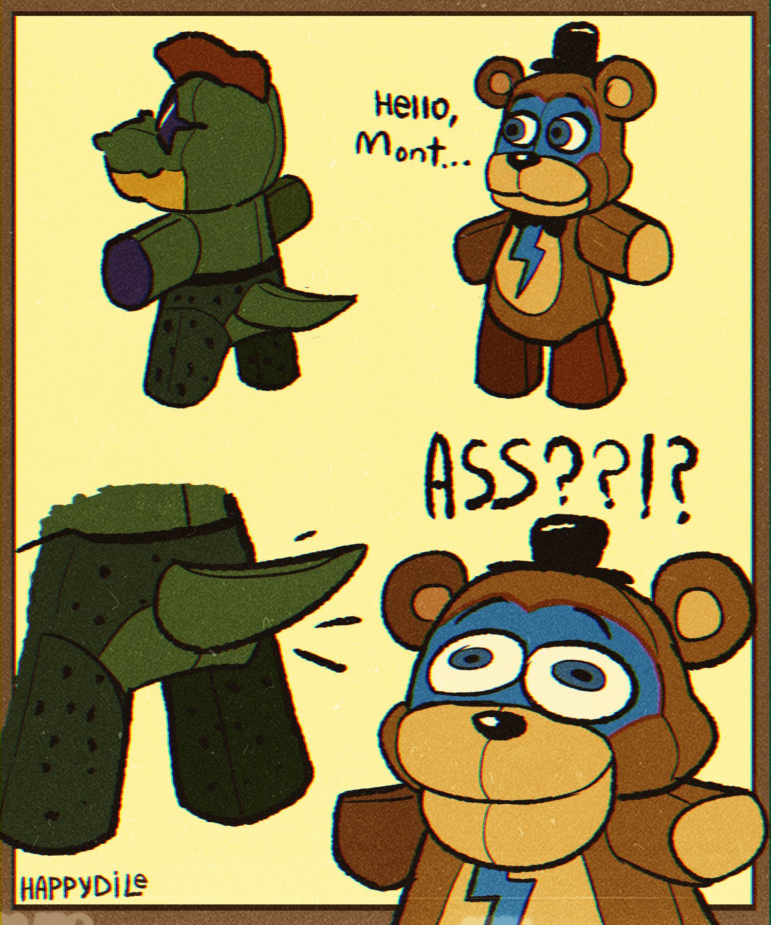 ass, five nights at freddy's, tagme