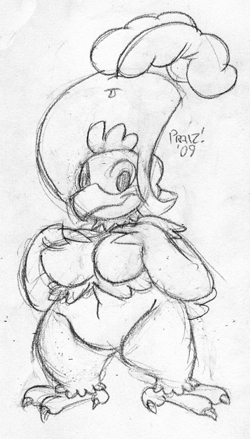 clara_cluck disney monochrome obese_female praiz rough_sketch sketch tagme