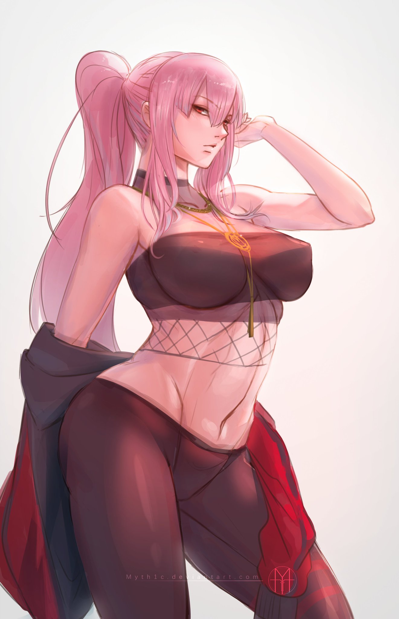 breasts, female, hips, hololive, hololive english, hololive myth, large breasts, mori calliope, myth1c, stomach, tagme, thick thighs, virtual youtuber