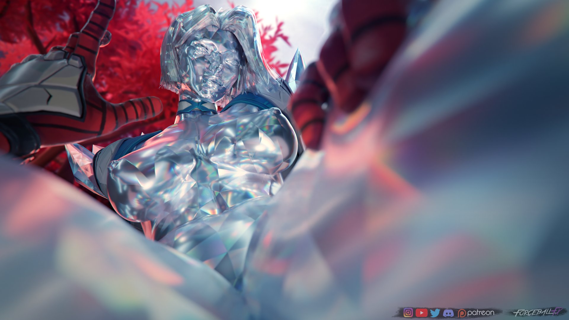 1boy, 1girls, 3d, ass, below view, big ass, big breasts, big thighs, bob cut, breasts, bust, busty, curvaceous, curvy, curvy figure, digital media (artwork), emma frost, emma frost (marvel rivals), female, forceballfx, hair behind ear, hellfire club, hips, hourglass figure, huge ass, huge breasts, huge thighs, large ass, large breasts, large thighs, legs, light skin, light-skinned male, low-angle view, male, male/female, marvel, marvel comics, marvel rivals, mature, mature female, mature male, medium hair, mutant, mutant (marvel), peter parker, slim waist, spider-man, spider-man (marvel rivals), spider-man (series), straight, thick, thick hips, thick legs, thick thighs, thighs, viewed from below, voluptuous, waist, white queen, wide hips, wide thighs, x-men
