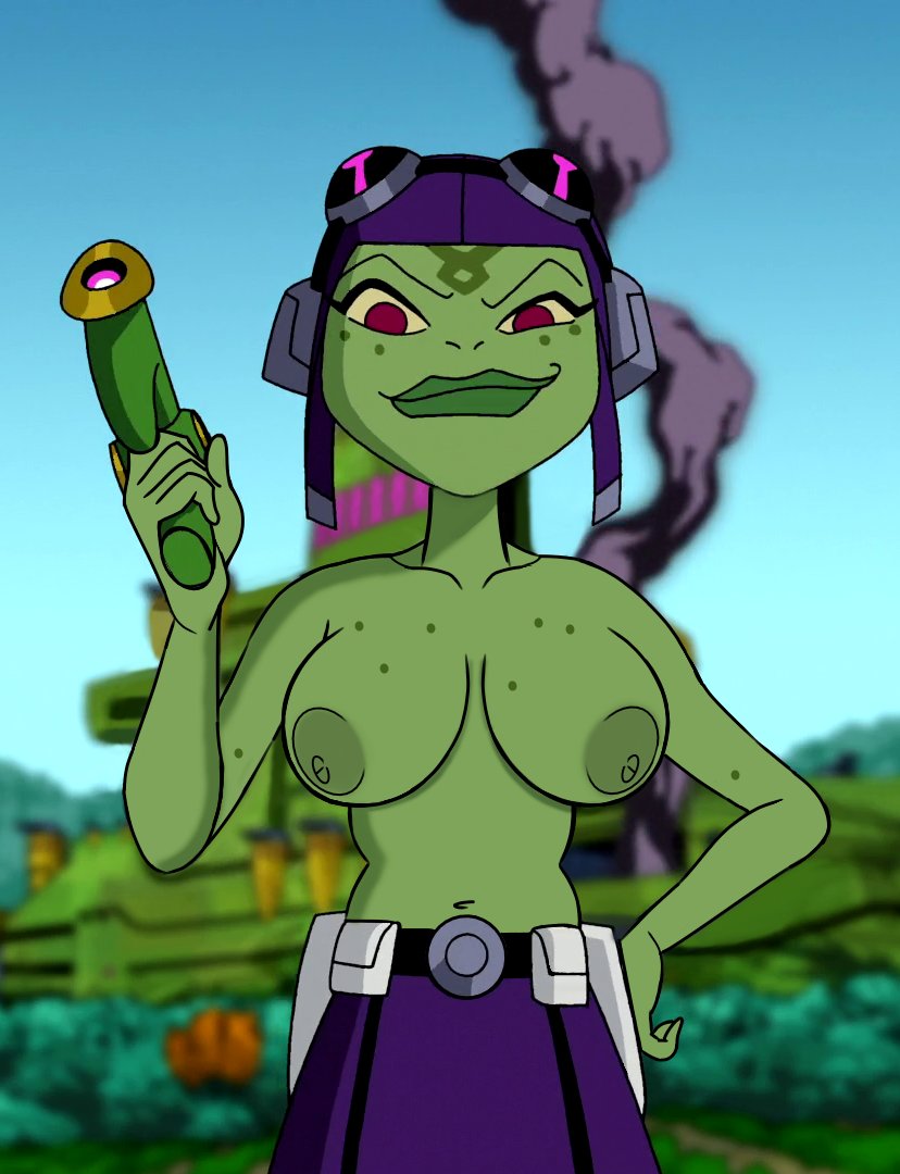 1girls 3:4_aspect_ratio alien alien_girl attea ben_10 ben_10_omniverse big_breasts bjarruafterdark boobs braless breasts breasts_bigger_than_head breasts_bigger_than_torso breasts_out edit female female_only frog_girl green_lips green_nipples green_skin hourglass_figure huge_breasts incursean medium_breasts nipples public_topless red_eyes screenshot_edit smiling smiling_at_viewer solo solo_female tits topless topless_female twitter