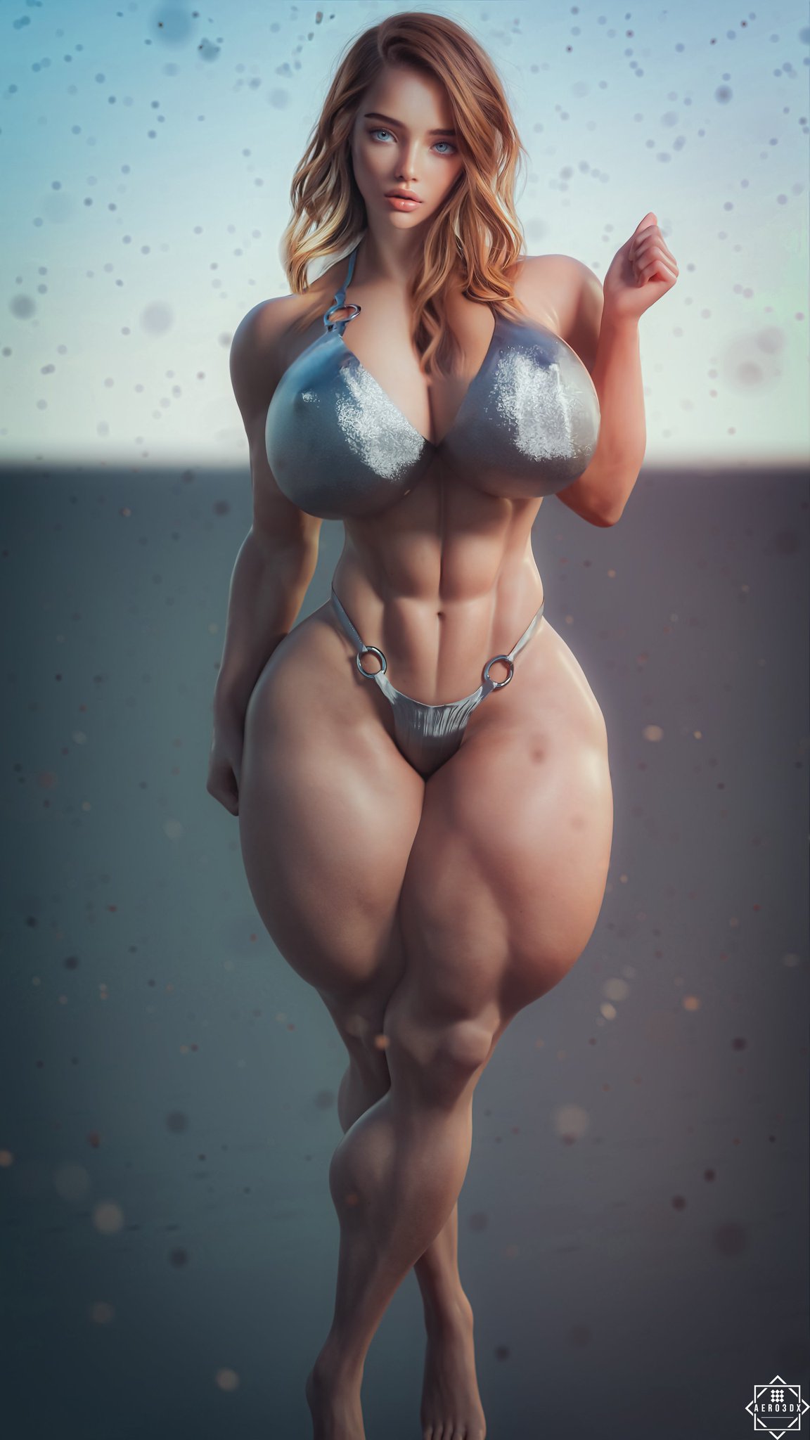 1girls 3d abs aero3dx artist_name athletic athletic_female big_breasts big_thighs bikini breasts built busty crossed_legs enormous_thighs external_oblique female fit fit_female front_view hips hourglass_figure huge_breasts huge_thighs human hyper_thighs large_breasts large_thighs layla_(aero3dx) legs light-skinned_female light_blue_eyes light_skin lips lipstick looking_at_viewer massive_thighs mirage3dx muscle muscular muscular_female muscular_thighs o-ring_bikini oblique_edge original original_character photorealism shiny shiny_skin silver_bikini six_pack slushe_(website) solo standing thick thick_legs thick_lips thick_thighs thighs thunder_thighs thunderthighs toned toned_female voluptuous waist watermark wide_hips