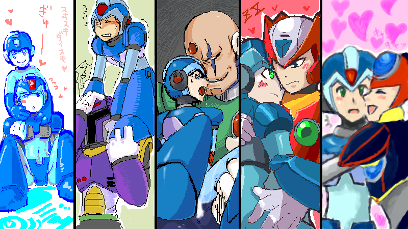 axl_(mega_man) male male_only mega_man mega_man_x multiple_males sigma_(mega_man) tagme vile x_(mega_man) yaoi zero_(mega_man)