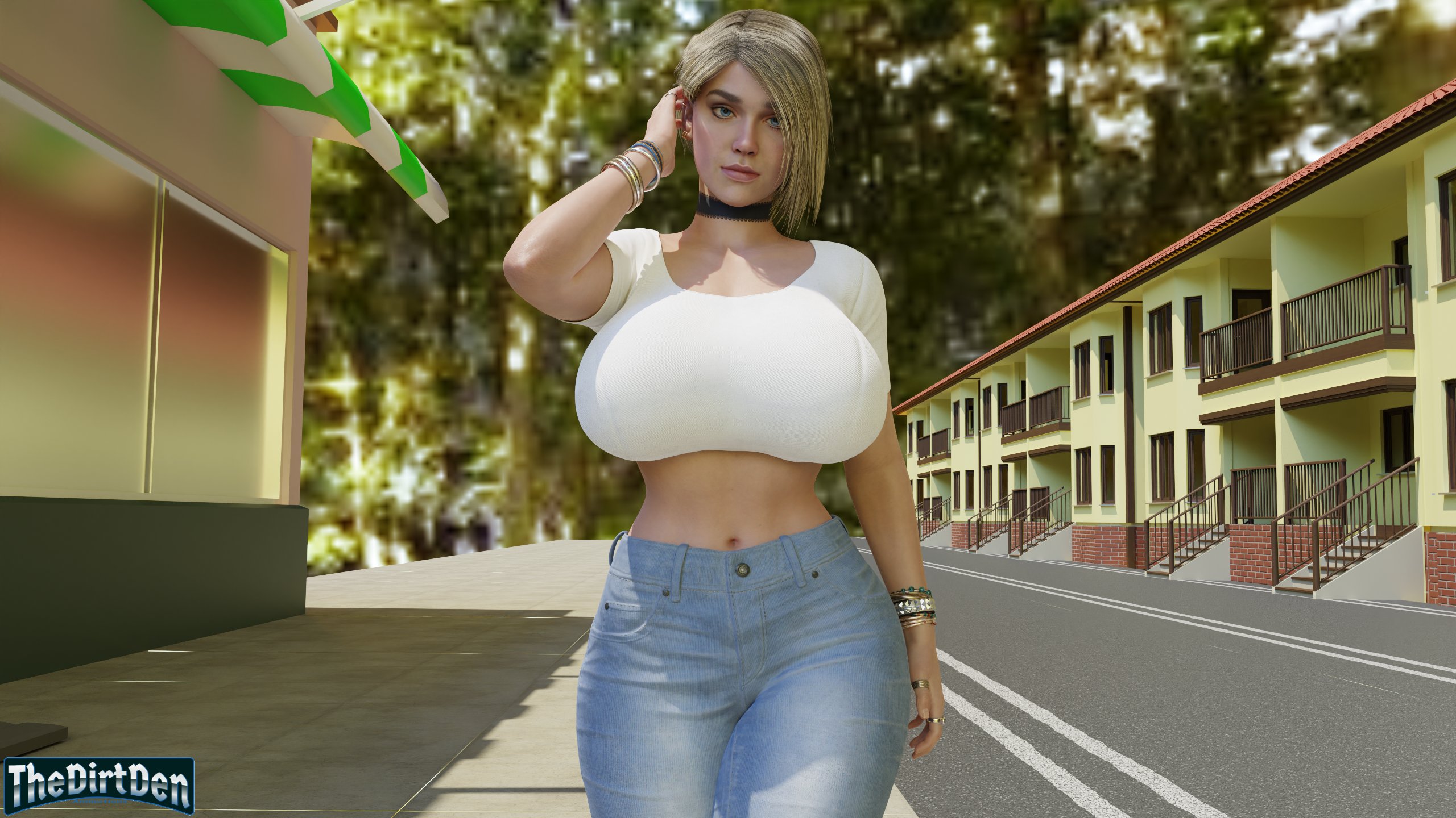1girls, 3d, 3d (artwork), ass, big ass, big breasts, big butt, blender, blender (software), blonde hair, blue eyes, bob cut, breasts, bubble butt, busty, curvy, cute, dc, dc comics, female, female only, fully clothed, hourglass figure, injustice 2, kara danvers, kara zor-el, large breasts, medium hair, seductive, seductive look, sensual, shiny, shiny skin, solo, supergirl, supergirl (injustice), superman (series), tagme, thedirtden, thick, thick ass, thick thighs, wide hips