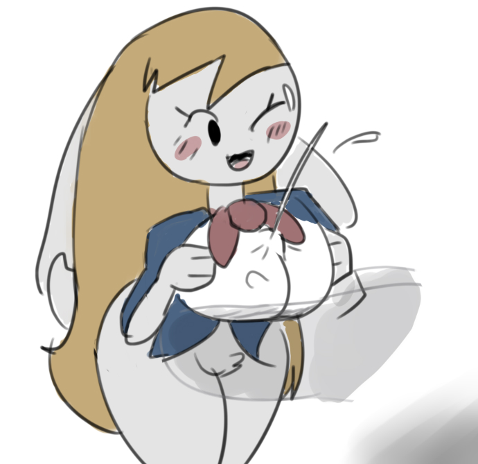 alice_in_wonderland alice_liddell anthro anthro_on_human bulge bulge_through_clothing bunny bunny_alice_(oc) button_down_shirt clothed_female_nude_male clothed_paizuri clothing coupon_alice cum cum_on_clothes cum_on_face cum_through_clothes cum_through_clothing cumshot facial female human male paizuri paizuri_under_clothes penis_under_clothes rabbit tie titfuck_under_clothes titjob.