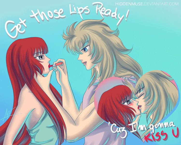 1girls athena_(saint_seiya) breasts female goddess hiddenmuse lizard_misty long_hair male saint_seiya saori_kido shounen_jump