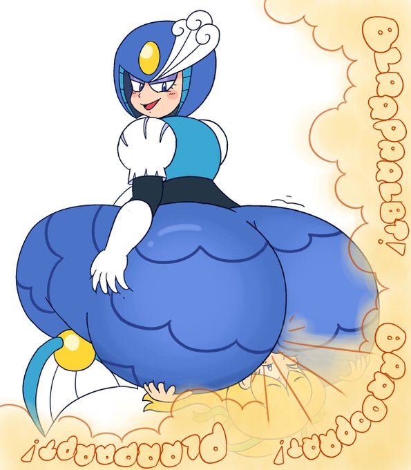 ass, big ass, big butt, bubble butt, drawful-s, facesitting, fart, fart fetish, farting on face, fat ass, female domination, femdom, huge ass, mega man, mega man (classic), mega man 9, merfolk, mermaid, robot, robot girl, roll, sitting, sitting on face, sitting on person, splash woman, wide hips