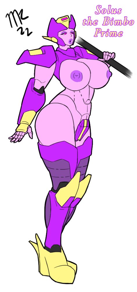 1girls alien alien_girl big_breasts breasts busty female female_only huge_breasts humanoid nipples nobleseven20 pink_body purple_lips purple_lipstick purple_nipples red_eyes robot robot_girl robot_humanoid simple_background solo solo_female solus_prime thick_thighs transformers white_background