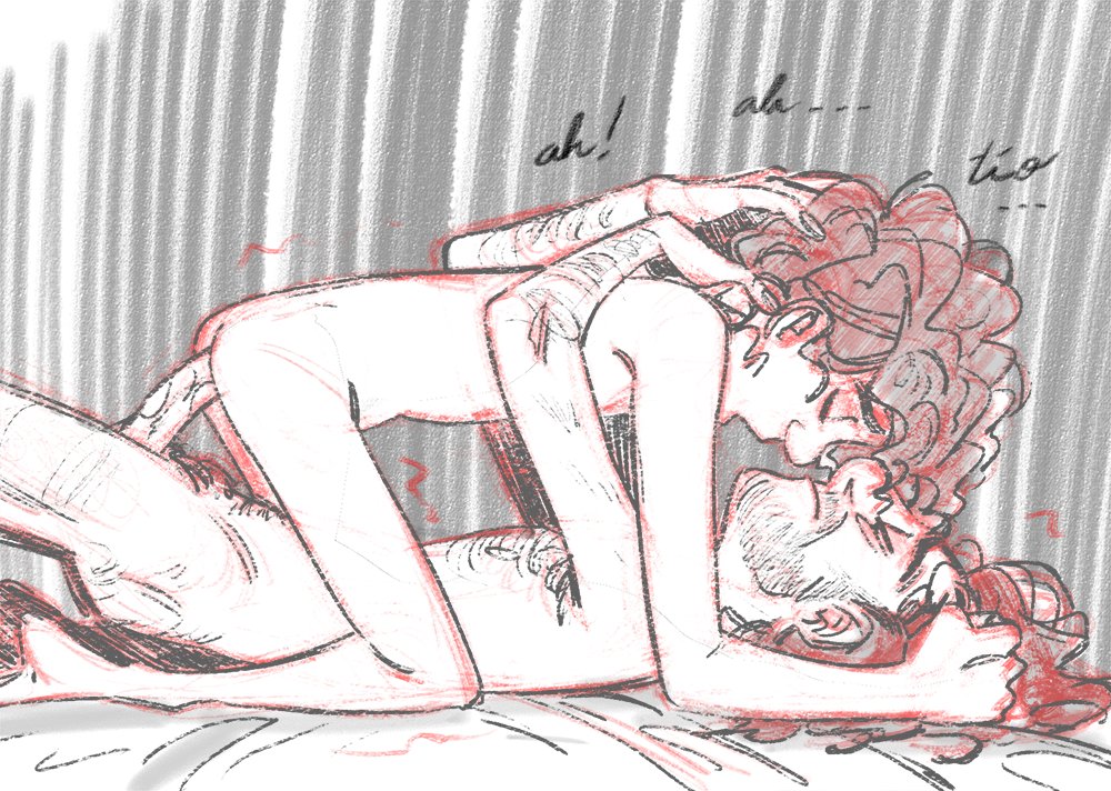2boys, black hair, bruno madrigal, camilo madrigal, disney, encanto, gay, incest, latino, male, male only, naked, penetration, sex, sketch, uncle and nephew, yaoi