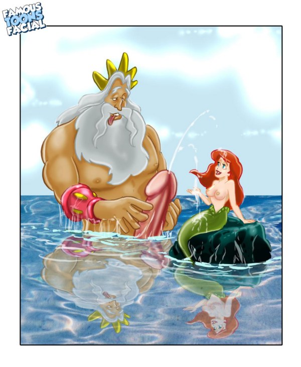 ariel disney female king_triton male mermaid nipples penis tagme the_little_mermaid