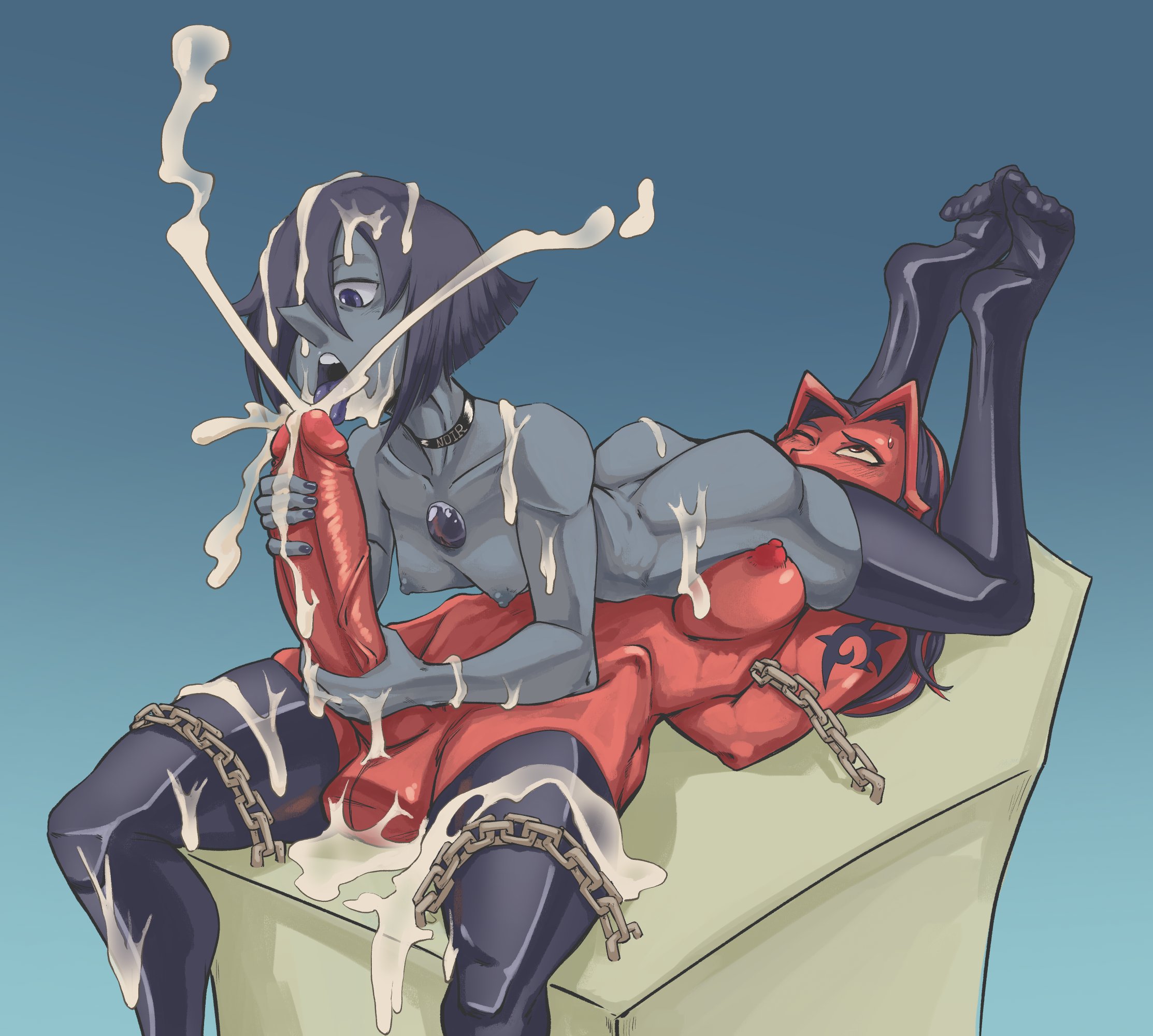 black pearl (swatty524), box chan, cartoon network, character request, female, femdom, futa on female, futanari, futasub, gem, gem (species), gemsona, gemstone, intersex, oc, original, original character, original characters, pearl (gem), steven universe
