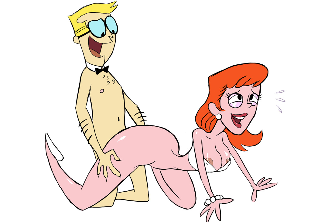 cartoon_network decca19 dexter's_dad dexter's_laboratory dexter's_mom doggy_style female human male milf red_hair sex straight