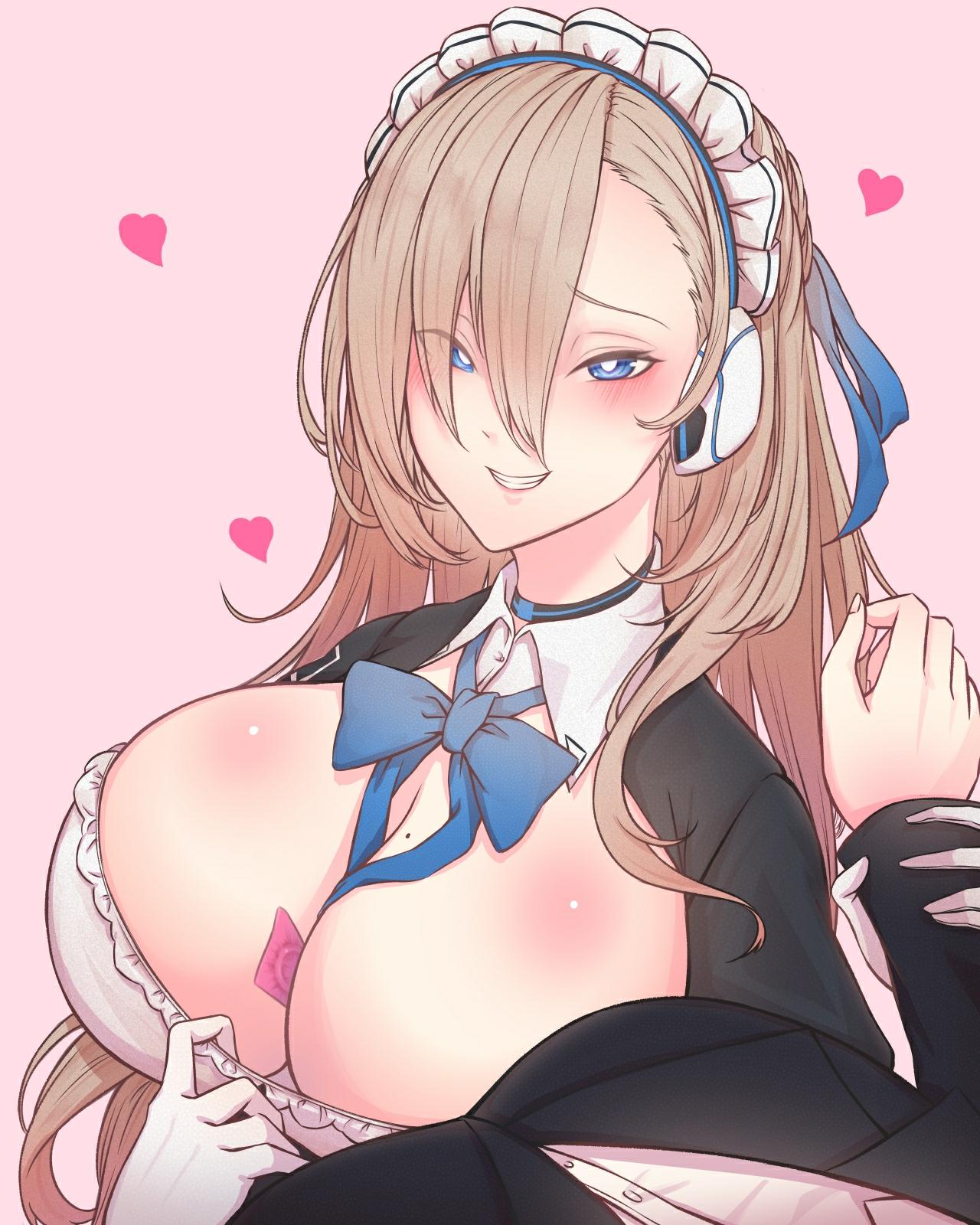 1girls, asuna (blue archive), big breasts, blue archive, breasts, cleaning & clearing (blue archive), cleavage, clothed, clothing, condom, female, female only, fully clothed, human, inviting, inviting to sex, light skin, light-skinned female, millennium science school student, pale skin, rikuguma, solo, tag