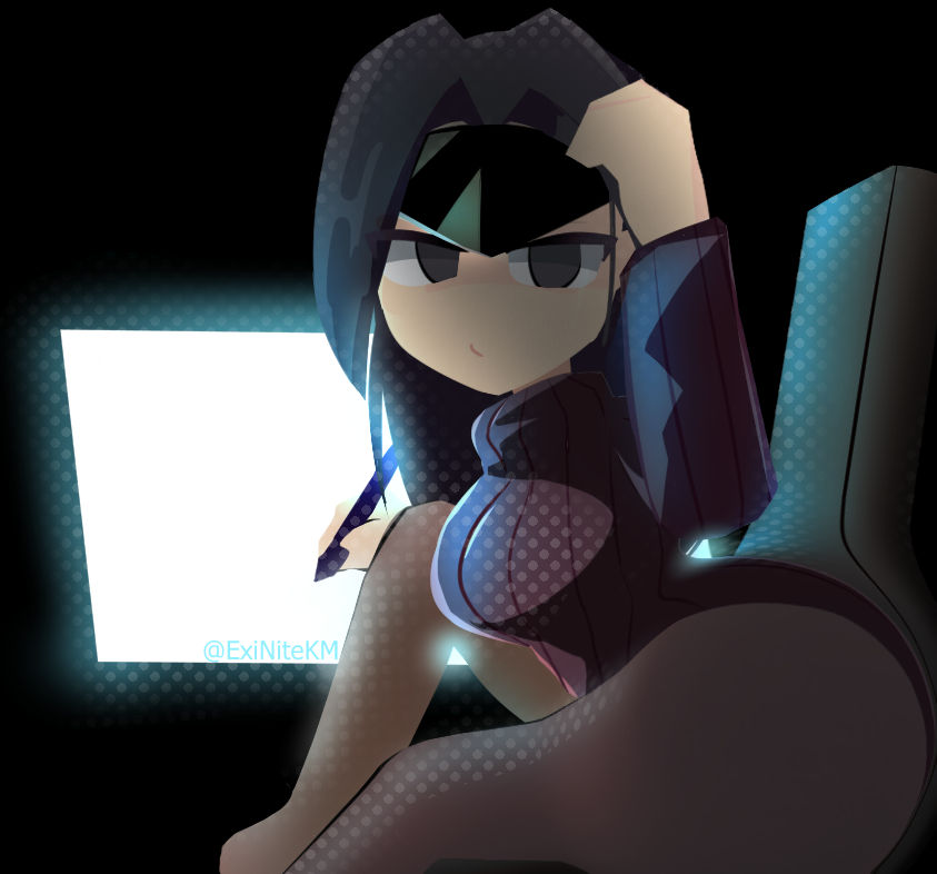 ass, big ass, big butt, breasts, edit, exinitekm, female, growth drive, gwain saga, luna (gwain saga), medium breasts, omgbruh420 (editor), reality warping