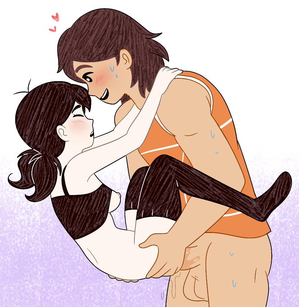 clothed sex, female, femomori, femsunny (omori), genderswap (mtf), kel (omori), omori, pussy, rainy (artist), rule 63, sex, sunny (omori), vaginal penetration, wholesome