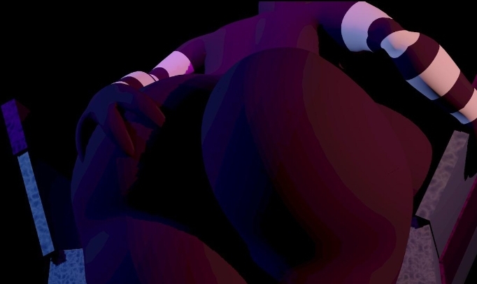 3d, ass, ass focus, classic fnaf 2 marionette, classic fnaf 2 puppet, female, female only, five nights at freddy's, marionette (fnaf), original fnaf 2 marionette, original fnaf 2 puppet, puppet (fnaf), solo