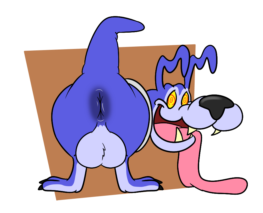 1boy 2022 anthro anus ass asylum balls big_ass crash_(series) fur furry furry_only genowolf1982 hypnotic_eyes kangaroo male male_only ripper_roo tagme tongue tongue_out transparent_background video_games