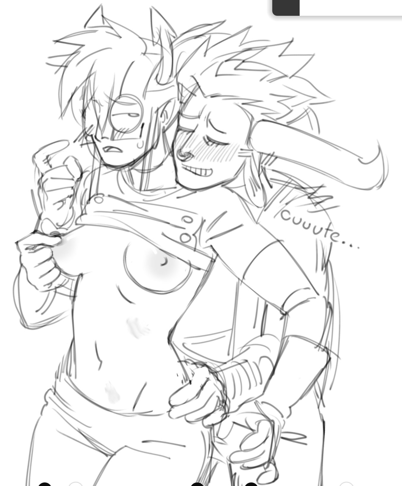 artist request, dancestor, homestuck, horuss zahhak, nipples, rufioh nitram, source request, tagme