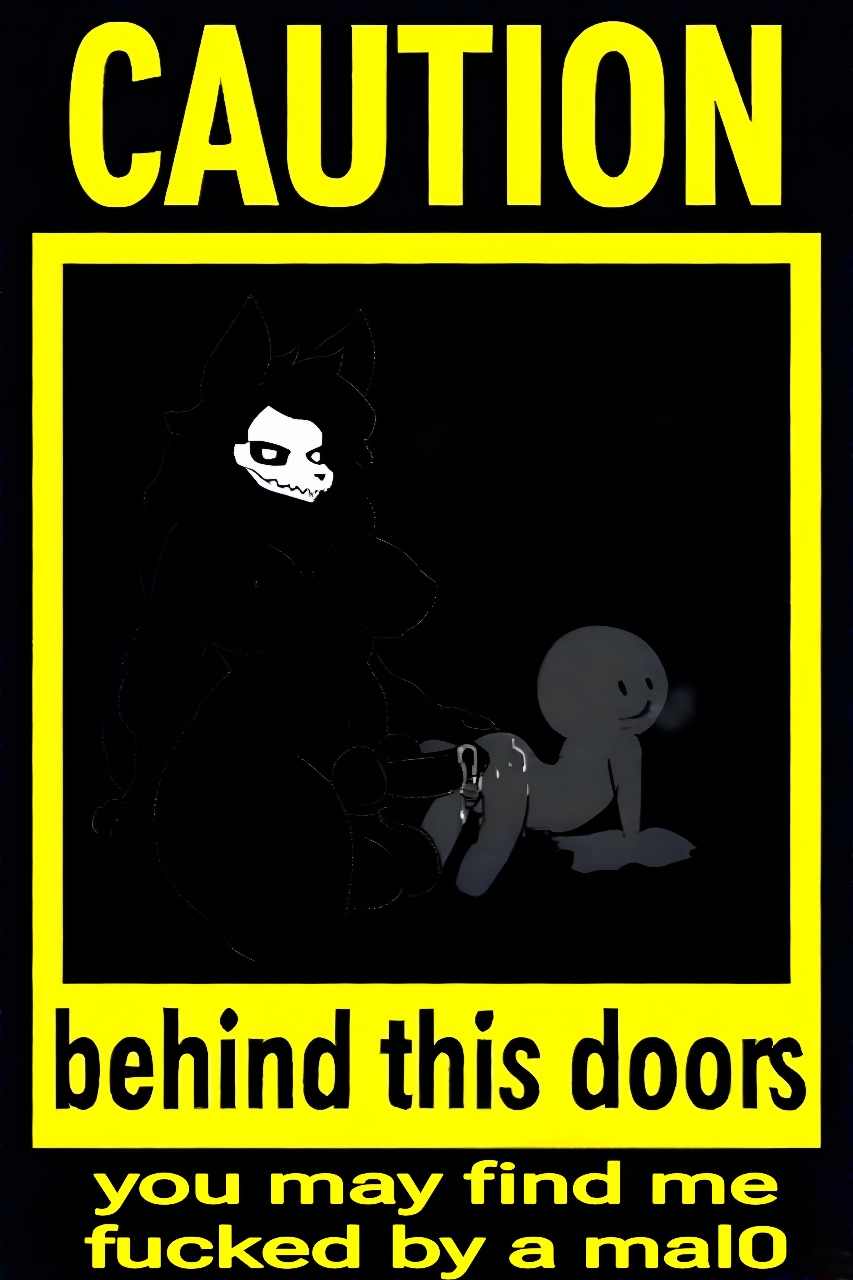1562566, 1boy, 1futa, after sex, ai generated, all fours, balls, big breasts, big penis, black background, black body, bodily fluids, breasts, cum, cum in ass, cum inside, cum on body, cum on floor, english text, erection, excited, exposed breasts, futa on male, futanari, genital fluids, genitals, hazard pictogram, human, humanoid, humanoid genitalia, humanoid penis, inside, intersex, knotted penis, larger anthro, larger futa, larger humanoid, mal0, male, male/futa, monstrous humanoid, nipples, nude, nude anthro, nude futa, nude human, nude humanoid, nude male, on all fours, penis, pictogram, pictographics, scp, scp foundation, scp-1471, scp-1471-a, simple background, simple coloring, simple face, size difference, small penis, smaller human, smaller male, smile, spread legs, stick figure, stickfigure, straight, text, text box, warning, warning message, warning sign, warning sign person
