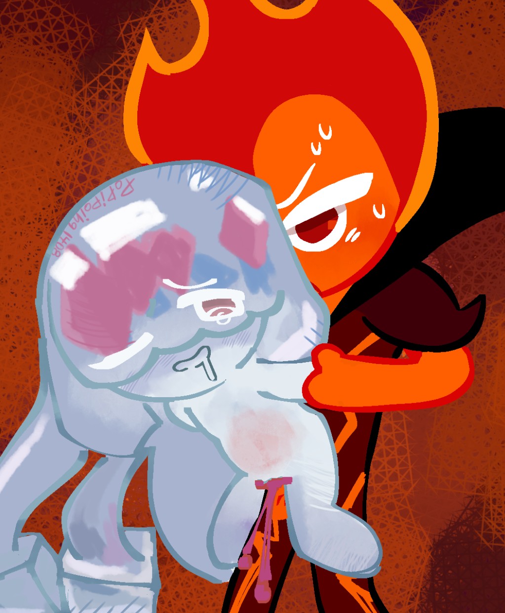 1boy, 1girls, 2025, abuse, abused female, adult on young, agar agar cookie, animate inanimate, anthro, artist name, backshot, backshots, bigger male, bleeding from pussy, blood, blue hair, blue skin, blue-haired female, clothed, clothing, cookie, cookie humanoid, cookie run, cookie run kingdom, cookie run ovenbreak, crimson eyes, crying, crying with one eye closed, devsisters, digital art, digital drawing, digital media, f/m, female, female penetrated, fire spirit cookie, food creature, genitals, hime cut, humanoid, humanoid genitalia, humanoid penis, long hair, m/f, male, male penetrating, mature male, mature man, mohawk, mohawk (hairstyle), naked female, non consensual, non human, non-con, non-consensual, non-human, nude, nude female, older anthro, older dom, older dom younger sub, older humanoid, older male, older male and younger female, one eye closed, one eye open, orange skin, partially clothed, penetration, penis, popipoing, pussy, rape, raped, red eyes, sex, sex from behind, sexual abuse, sexual assault, size difference, small female, smaller male, smaller penetrated, straight, straight sex, sweat, tears, translucent hair, twitter link, url, vagina, vaginal blood, vaginal penetration, vaginal sex, vulva, young anthro, young female, younger anthro, younger female, younger humanoid, younger penetrated, younger sub