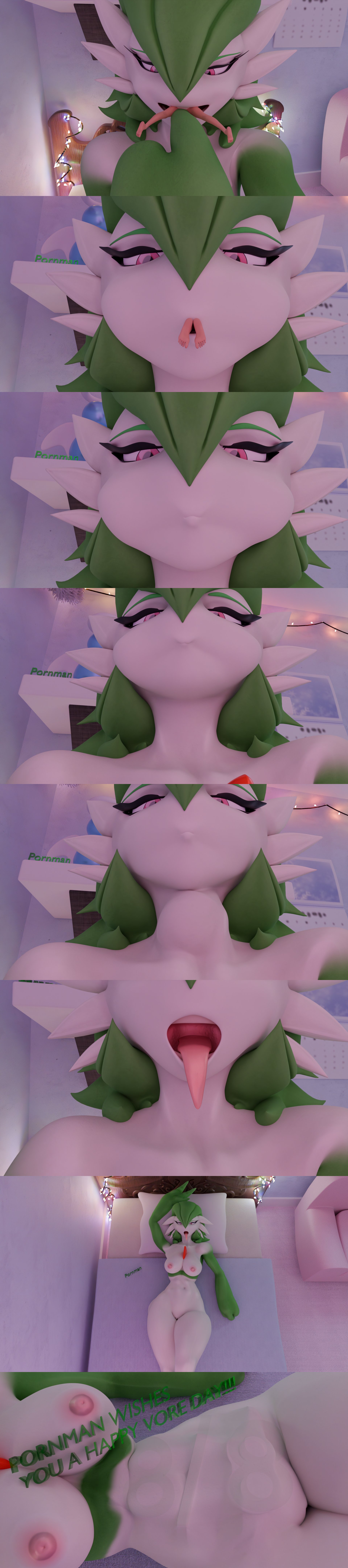 3d, 3d art, 3d model, 3d render, 3d vore, anthro, blender, blender cycles, blender model, blow job, blowjob, bulge, bulged belly, bulging stomach, comic, f/f, female, gardevoir, gardevoir pred, lovander, multiple prey, oral sex, oral vore, palworld, pokemon, pokemon pred, pokemon prey, pornman, pred female prey, size difference, size difference vore, size fetish, size play, soft vore, swallowed alive, swallowing, swallowing whole, thick thighs, throat bulge, unwilling prey, vore, vore day, vore day 2025, warfare gardevoir
