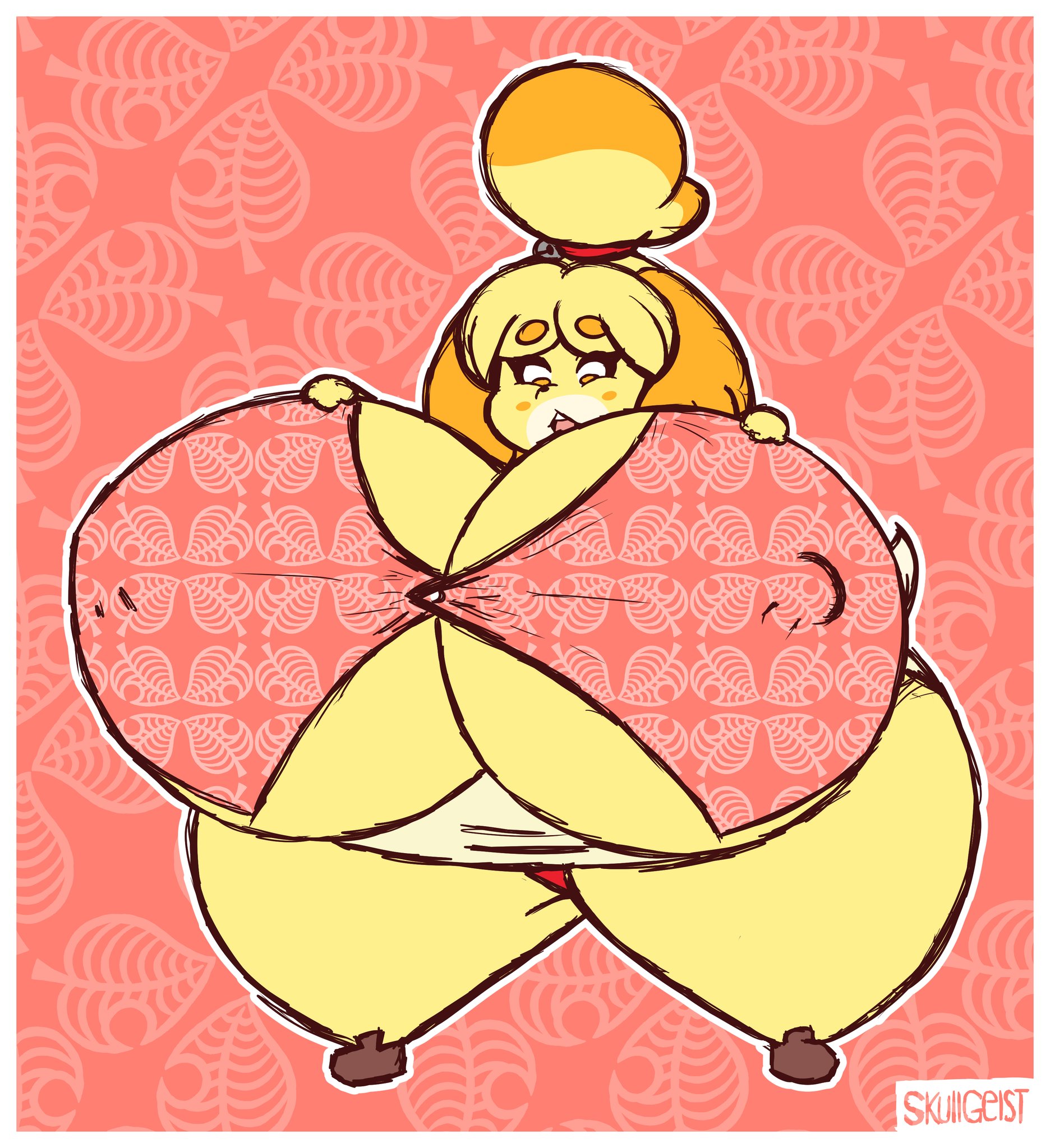 1girls, alternate ass size, alternate breast size, animal crossing, anthro, anthro only, anthrofied, ass, ass expansion, big ass, big breasts, big butt, breast expansion, breast growth, breast growth (enlargement), breasts, dog girl, eyebrows, eyelashes, fat, female, female only, furry, hips, huge ass, huge breasts, huge butt, humanoid, hyper, hyper ass, hyper breasts, hyper butt, isabelle (animal crossing), large ass, large breasts, large butt, massive breasts, nintendo, sequence, shortstack, skullgeist, solo, solo female, thick, thick ass, thick thighs, thighs, wide hips