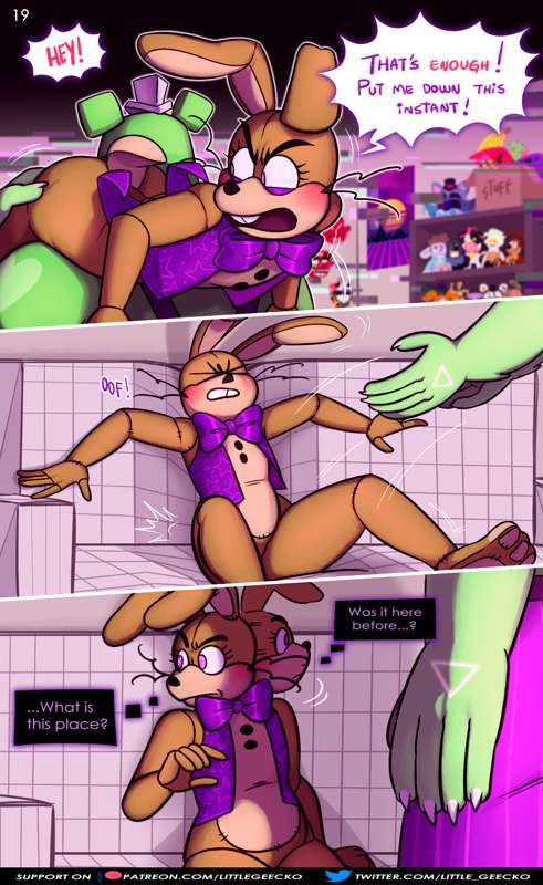 five nights at freddy's, five nights at freddy's: help wanted, fnaf, glitchtrap, purple eyes