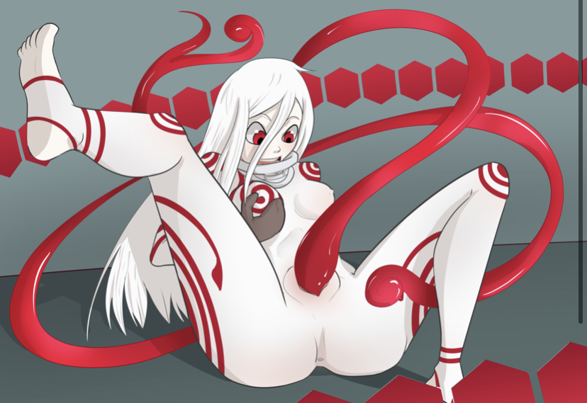 deadman_wonderland female female_only pale-skinned_female pale_skin red_eyes shiro_(deadman_wonderland) solo tagme white_hair white_skin