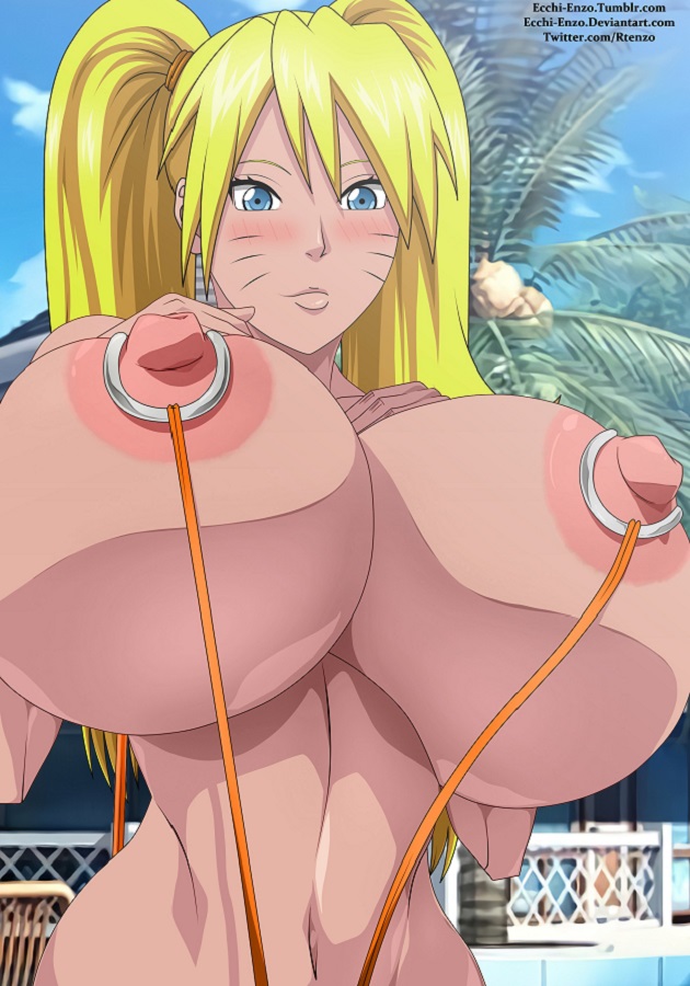 1girls, areola, beach, bikini, blonde hair, blue eyes, blue sky, blush, breasts, busty, cleavage, clouds, edit, edited, erect nipples, ero-enzo, female, female focus, female only, flat belly, gender transformation, genderswap, genderswap (mtf), hourglass figure, huge breasts, hyper, hyper breasts, looking at viewer, naked, naked female, narrow waist, naruko, naruto, naruto (series), naruto shippuden, nipples, nude, nude female, o-ring bikini, outside, palm tree, pink nipples, pinup, ponytail, ponytails, rtenzo, rule 63, sky, sling bikini, smile, smiling at viewer, solo, solo female, sunny, swimsuit, tan skin, tanned skin, thick, third-party edit, uzumaki naruto, voluptuous, waist, watermark, whisker markings, wide hips