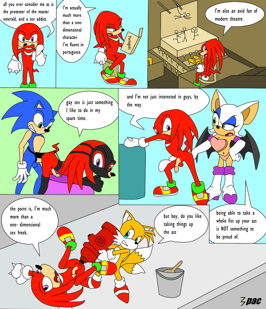 3pac anthro bat canine comic echidna female fox fur hedgehog interspecies knuckles_the_echidna male mammal monotreme multiple_males nude rouge_the_bat sex sonic_(series) sonic_the_hedgehog tagme tail tails team_sonic text yaoi