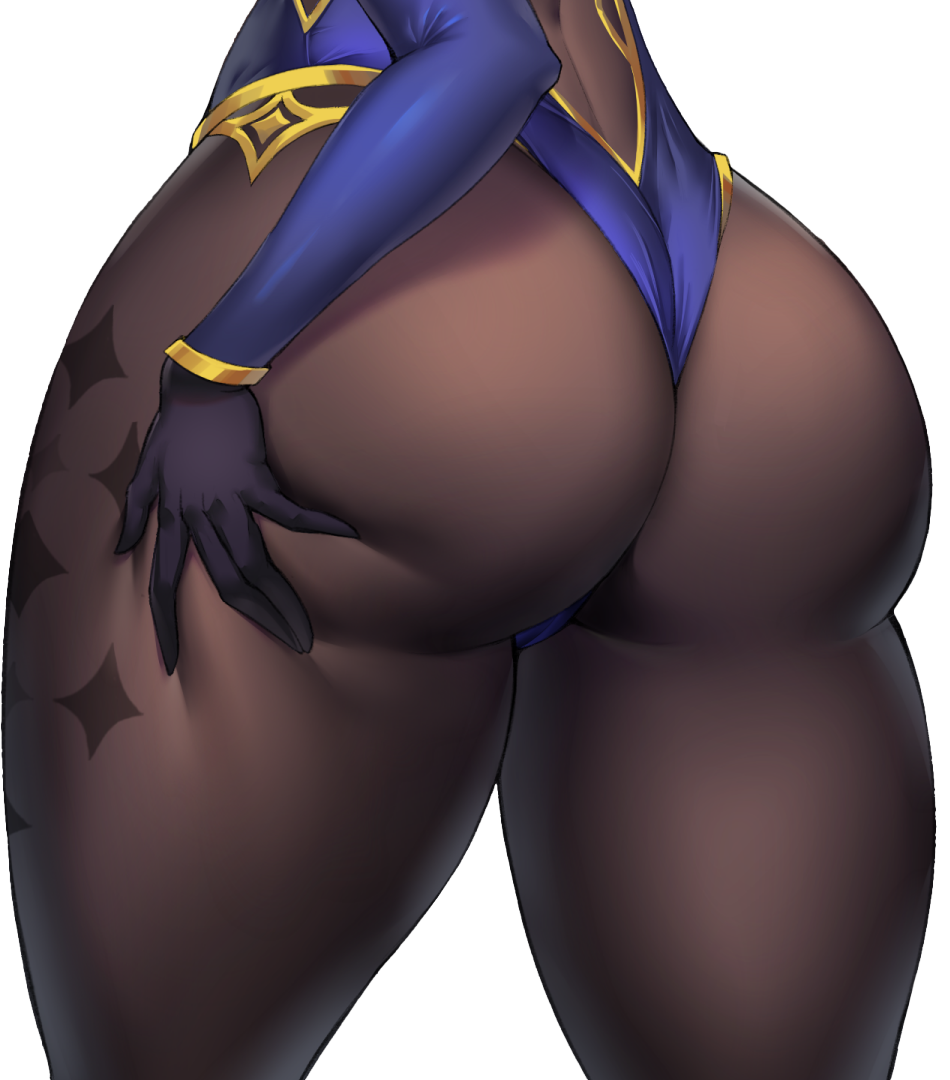 1girls ass ass_focus big_ass big_butt caked_up edit female female_only genshin_impact gloves hand_on_ass leotard mahou_kyuuri mona_(genshin_impact) pantyhose render solo solo_female thick thick_ass thick_thighs transparent_background wide_hips