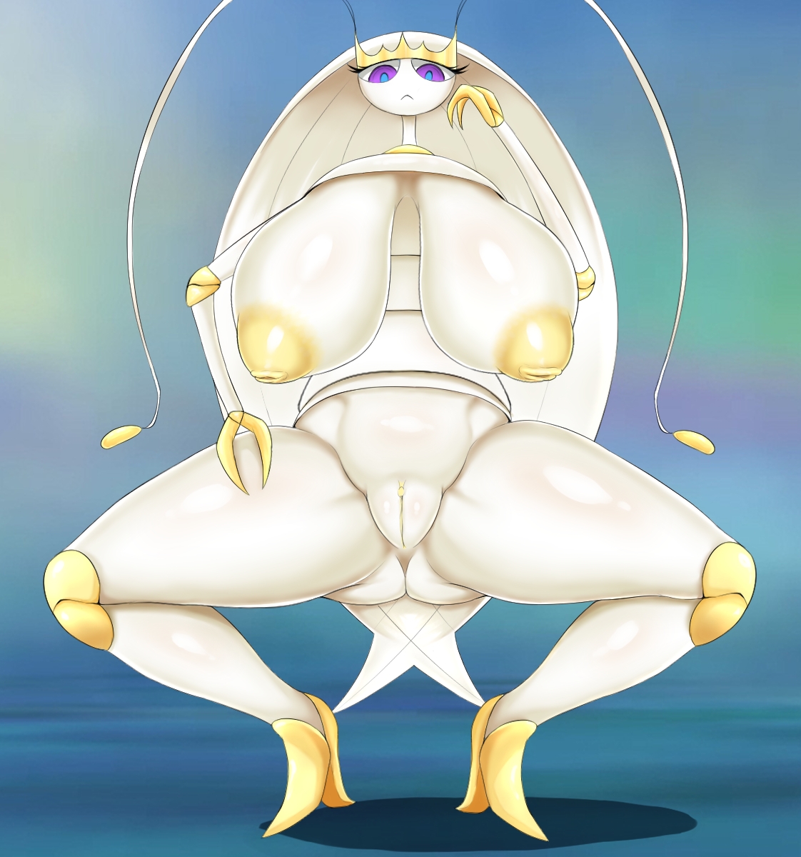 1girls, arthropod, big breasts, breasts, female, female focus, genitals, hi res, huge breasts, inverted nipples, mhaknow, nintendo, nipples, non-mammal breasts, pheromosa, pokémon (species), pokemon, pokemon (species), pokemon only, pussy, sagging breasts, spread legs, spreading, ultra beast, video games, watermark