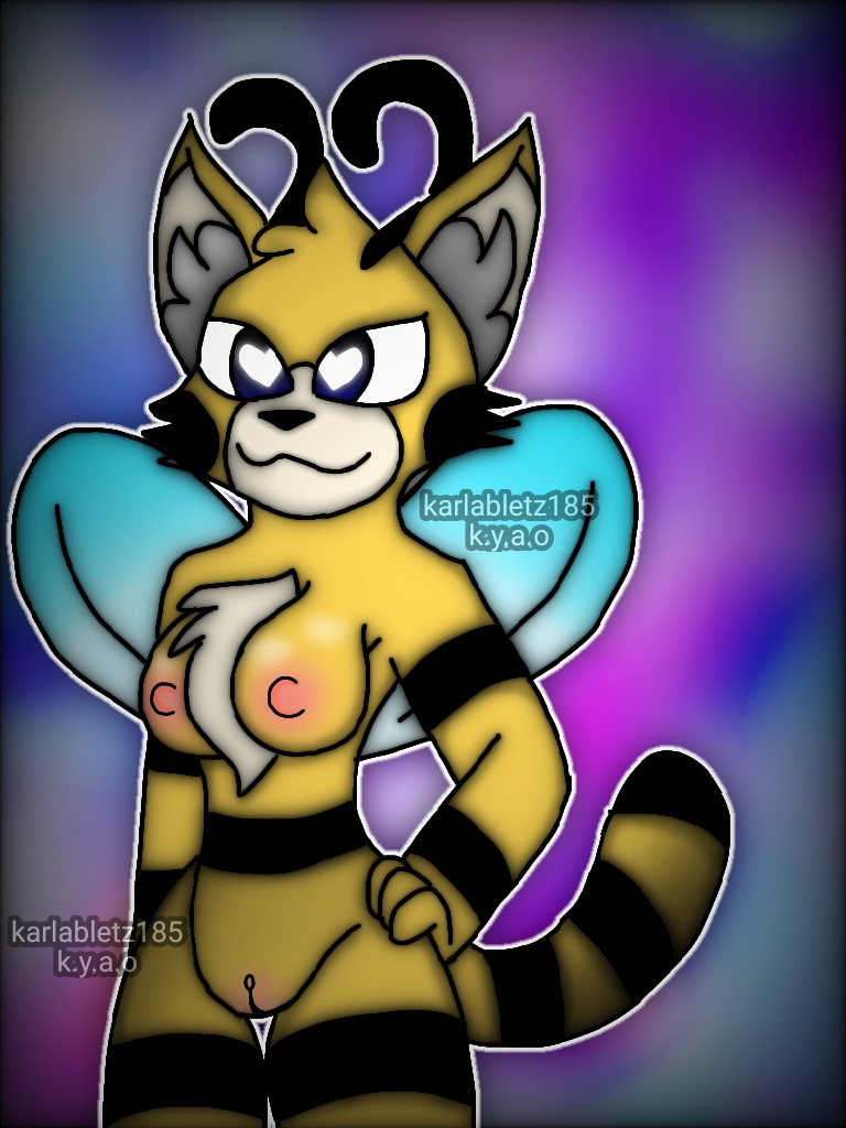 anthro cat-bee_(poppy_playtime) catbee_(poppyplaytime) karlabletz185 poppy_playtime solo_female tagme