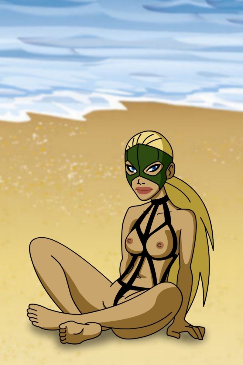 1girls artemis_crock badassk9 blonde_hair breasts cartoongirls dc earth_16 female nude nude_female ponytail solo young_justice young_justice_(cartoon)