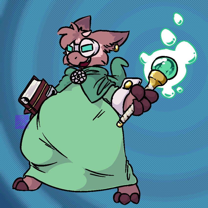 aura brooch chubby claws cloak crossover cufflinks earrings fat goggles gremlin hood iskawhiskers magic magical mantle pear riflin round_belly sceptre solo_male spiral_knights staff tagme tome wand