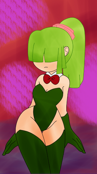 bunnysuit cami_(fnafhs) fnafhs green_eyes wex