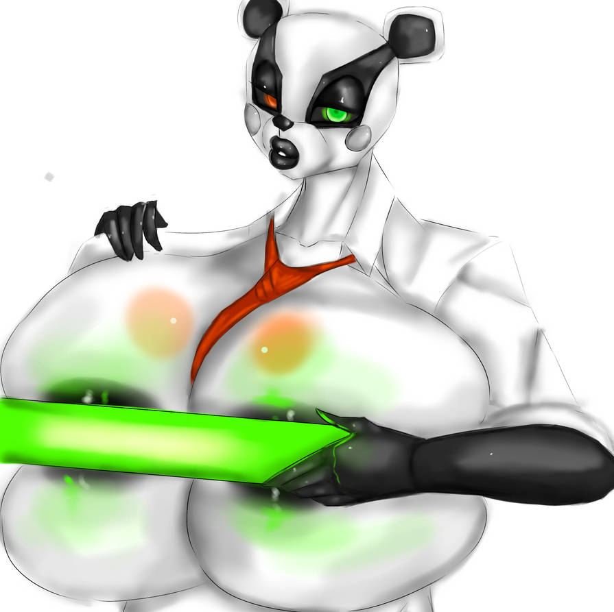 anthro badgy_(piggy) big_breasts fableeg female furry infected_(piggy) piggy_(game) roblox roblox_game solo source_request tagme