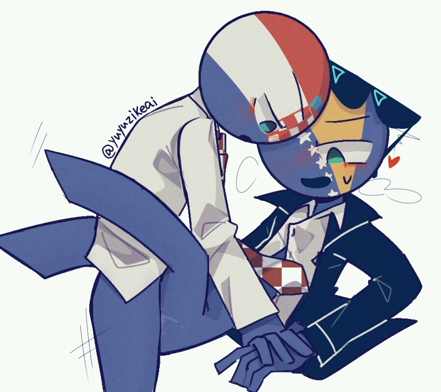 ball-heads bosn bosnia_and_herzegovina_(countryhumans) countryhumans croatia_(countryhumans) gay no_pants no_underwear yuyuzikeai