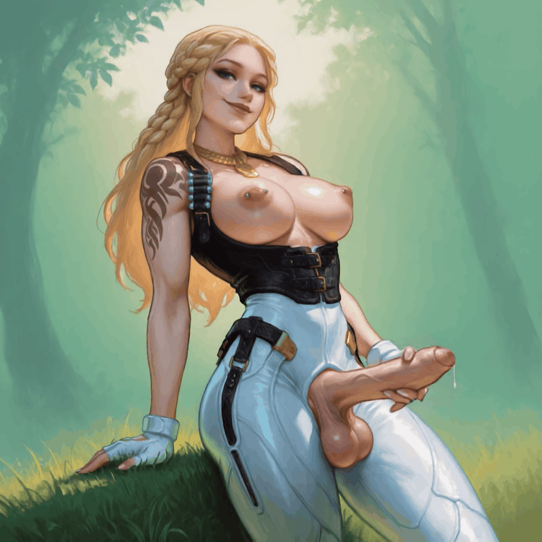1female, 1futa, 1girls, ai assisted, ai generated, animated, animated gif, animated image, animation, big breasts, big penis, blonde female, blonde hair, blonde-haired female, braid, braided hair, breasts, brunhild (fortnite), cum, cumshot, curvaceous, curvaceous figure, curvy, curvy figure, dickgirl, ejac, ejaculation, foreskin, fortnite, fortnite: battle royale, futanari, gif, gold jewelry, high resolution, highres, jerking, jerkingoff, jewelry, large breasts, large penis, light skin, light-skinned female, light-skinned futa, light-skinned futanari, long hair, looking at viewer, looking pleasured, loop, looping animation, makeup, masturbation, more at source, muscular, muscular female, muscular futa, necklace, nipple piercing, nipples, orgasm, partially clothed, penis, pierced nipples, piercing, piercings, standing, tattoo, testicles, thecoomjurer, thighs, unretracted foreskin, video, video game character, video games, wide hips