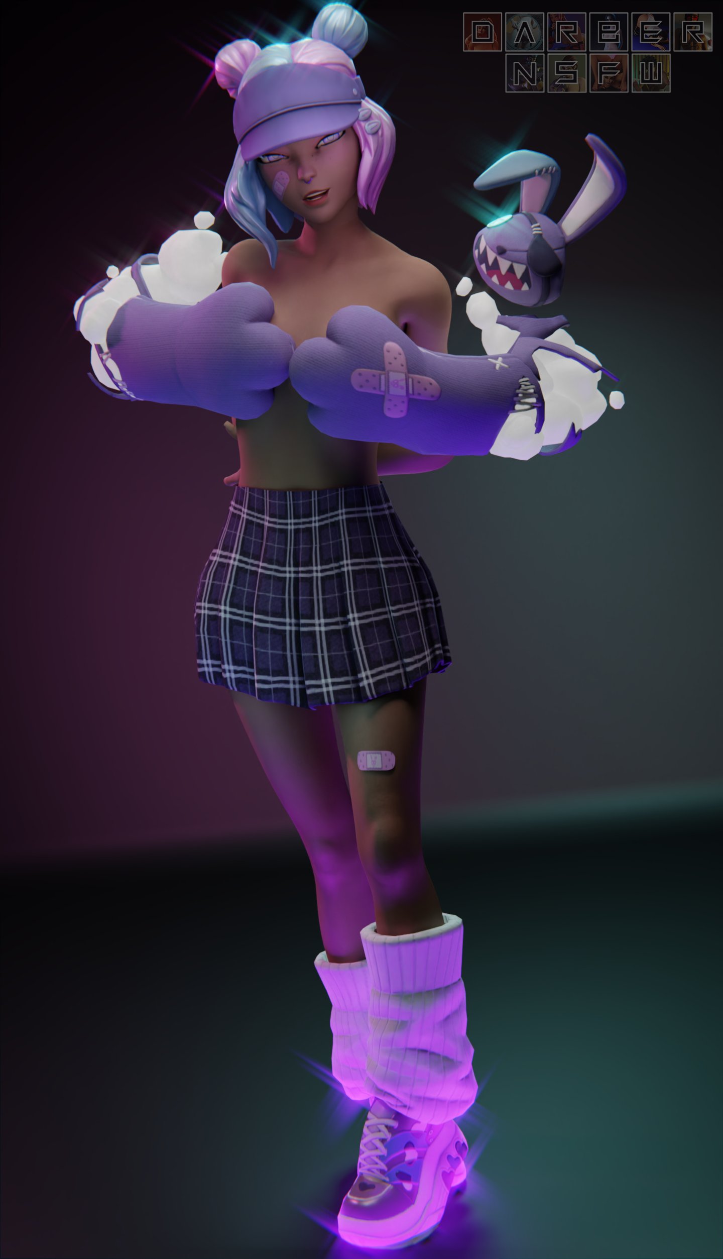 3d ass boobs darbernsfw fortnite leelah_(fortnite) tagme