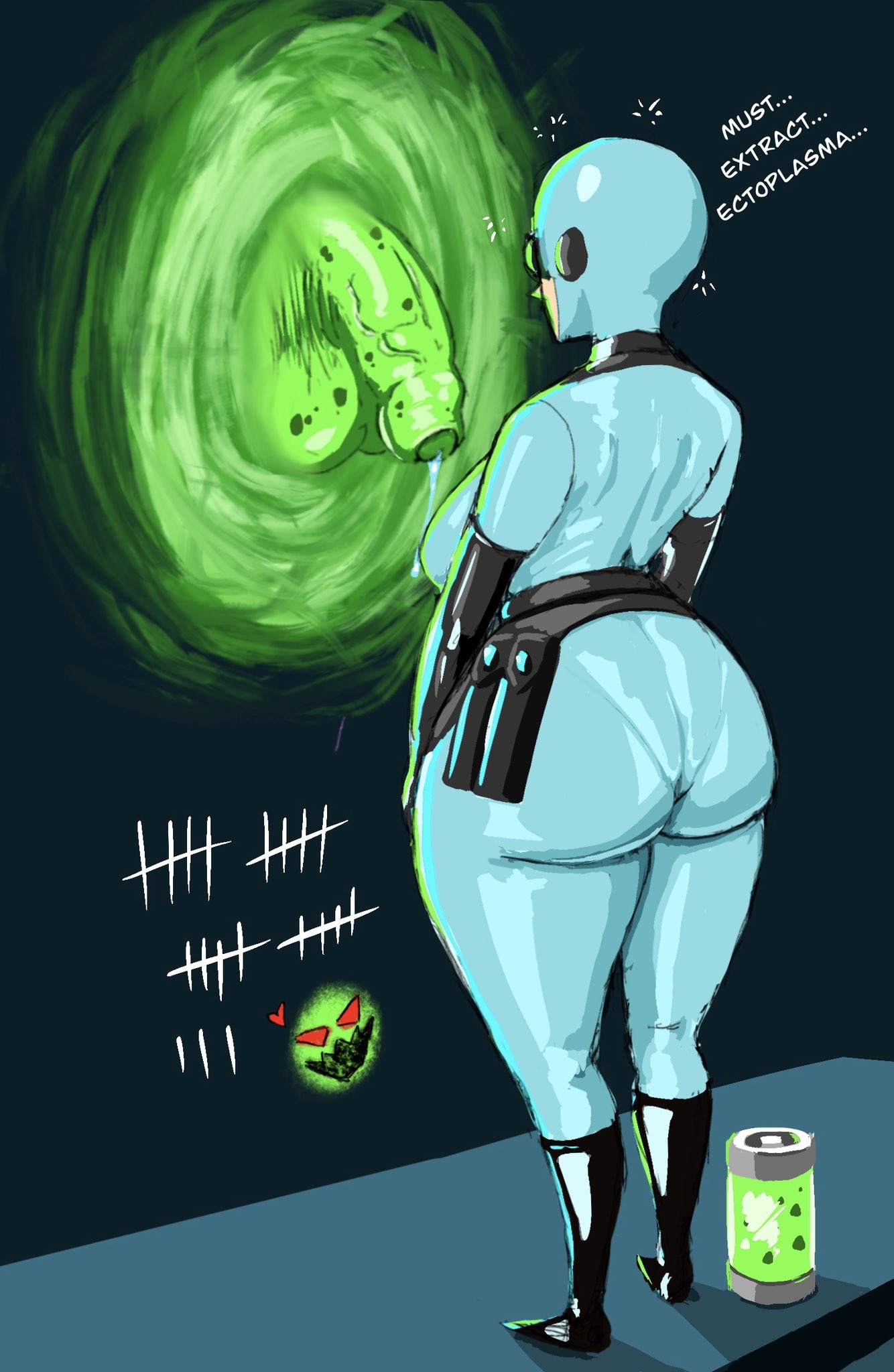 1girls ass ass_focus back_view balls big_ass big_balls big_penis bodysuit clothed_female clothing danny_phantom dick dripping ectoplasm english_text female female_focus floating_penis ghost ghost_penis goggles green_penis huge_ass huge_cock imminent_oral imminent_sex large_ass large_penis madeline_fenton mask masked masked_female milf nickelodeon pawg penis penis_awe portal precum skin_tight thick_thighs tight_clothing tight_suit veiny_penis venus_body voluptuous wide_hips zetomeso