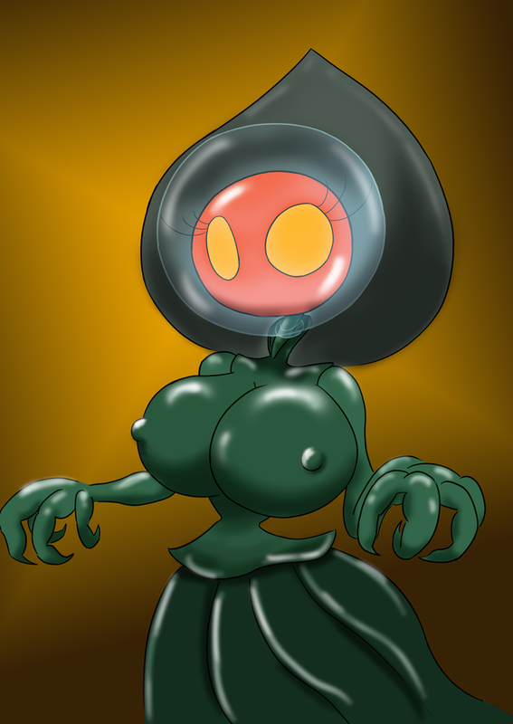 alien alien_girl big_breasts breasts female female_only flatwoods_monster nipples suraguma tagme